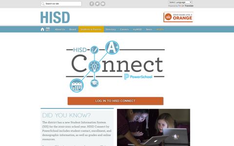 HISD Connect (Parent Portal) - Houston ISD