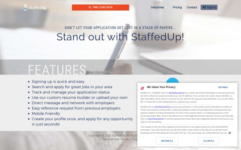 Get Staffed Up ... Hospitality Staffing Made Easy! | StaffedUp