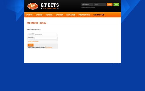 Sports Betting - GTbets.eu - Online Sportsbook, Football ...