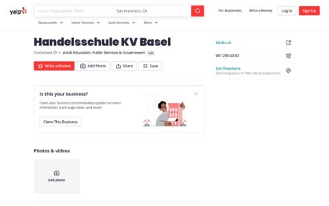 Handelsschule KV Basel - Adult Education - Aeschengraben ...