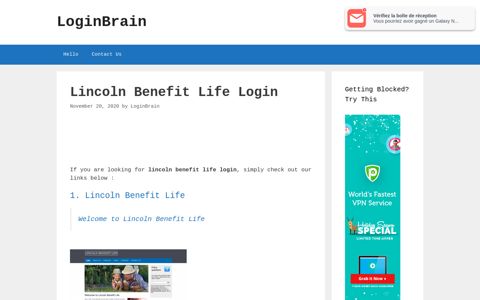 lincoln benefit life login - LoginBrain