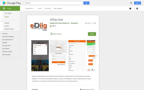eDiig now – Apps on Google Play