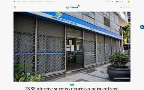 INSS oferece serviço expresso para entrega de documentação