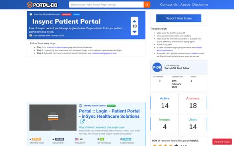 Insync Patient Portal