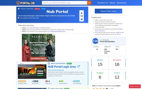 Nub Portal