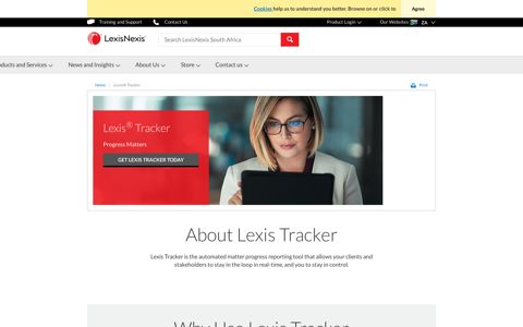 Lexis® Tracker | LexisNexis South Africa