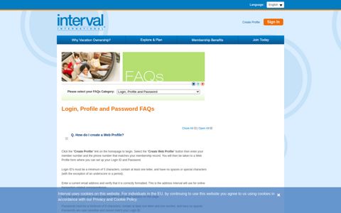 Help Login - Interval International