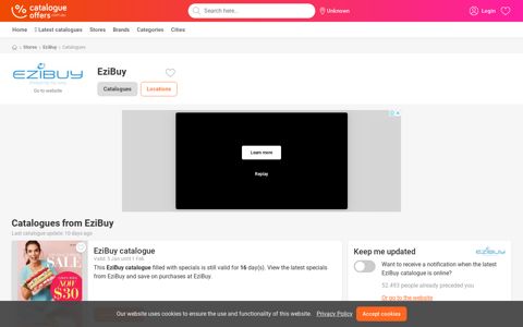 EziBuy catalogue - All specials from the latest EziBuy catalogues