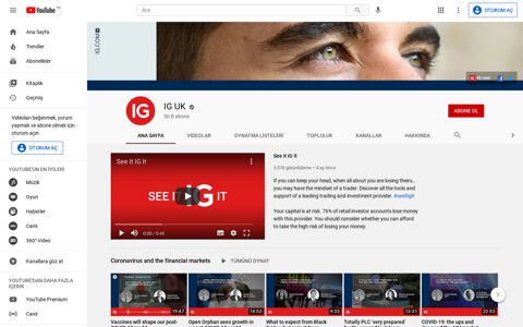 IG UK - YouTube