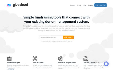 Givecloud | Nonprofit websites, fundraising, shops, portals ...
