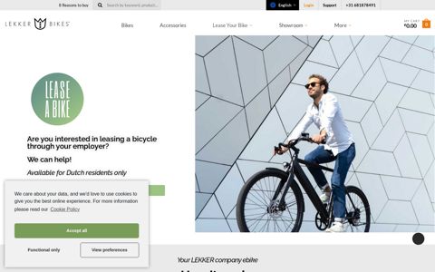 Company eBike lease | LEKKER Bikes