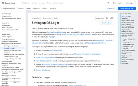 Setting up OS Login | Compute Engine Documentation ...