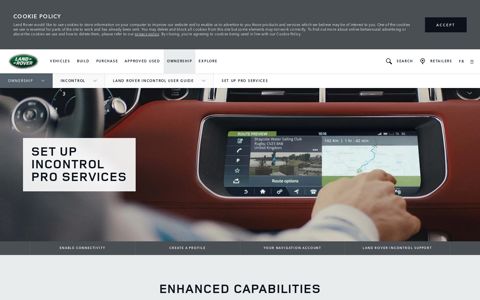 InControl Pro Services - InControl User Guide - Land Rover