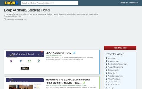 Leap Australia Student Portal - Loginii.com