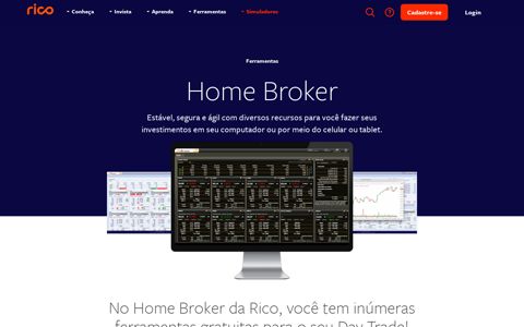 Home Broker - Rico