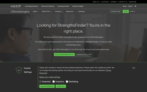 StrengthsFinder 2.0 | EN - Gallup