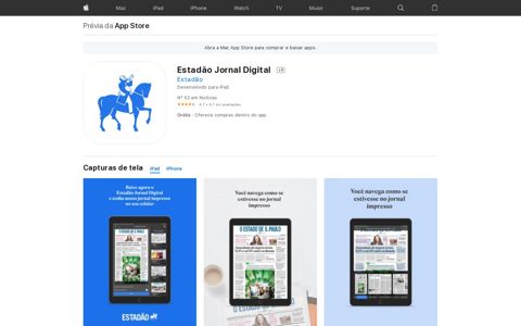 ‎Estadão Jornal Digital na App Store