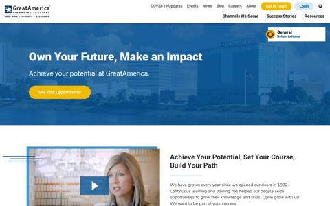 GreatAmerica Careers | GreatAmerica Financial Services