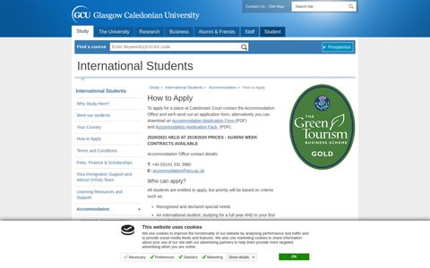 How to Apply | Glasgow Caledonian University | Scotland, UK