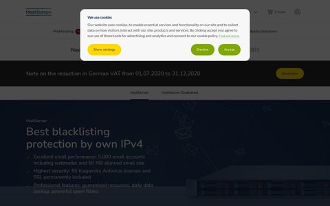 MailServer - Host Europe