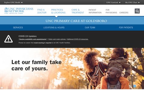 UNC Primary Care at Goldsboro - UNC Physicians Network