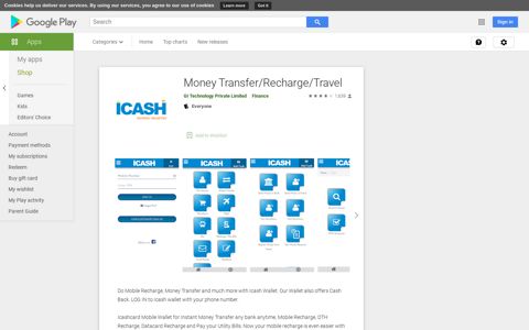 Money Transfer/Recharge/Travel - Apps on Google Play