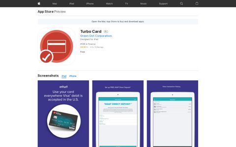 ‎Turbo Card on the App Store