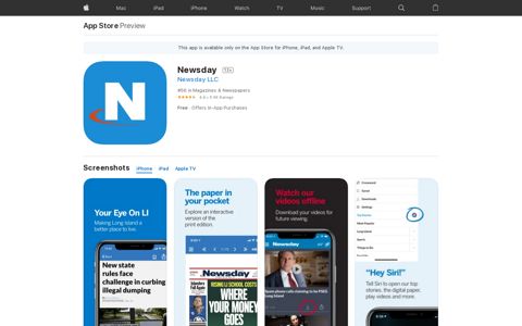 ‎Newsday on the App Store