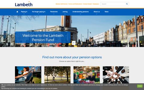 Lambeth Pension Fund: Home Page