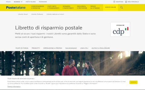 Libretti di risparmio postale – Poste Italiane