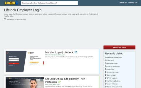 Lifelock Employer Login - Loginii.com