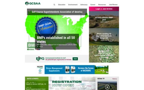 GCSAA: Golf Course Superintendents Association of America