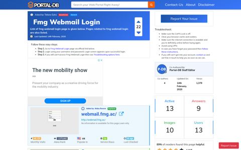 Fmg Webmail Login - Portal-DB.live
