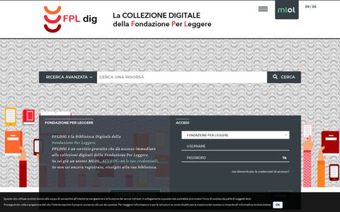 MLOL - Fondazione Per Leggere -Digital lending (prestito ...