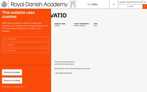 RENOVATIO | Royal Danish Academy
