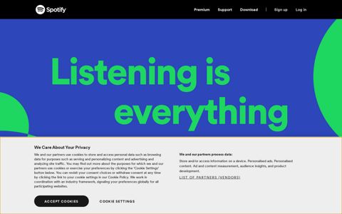 Spotify: Listening is everything
