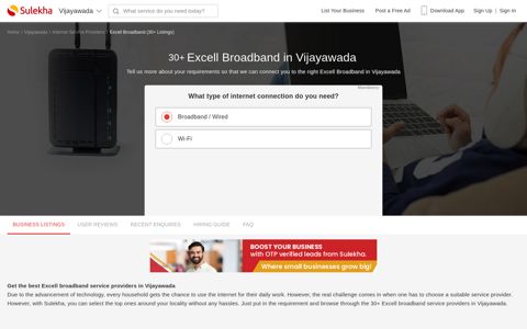 Top 10 Excell Broadband in Vijayawada, Excell Internet Plans ...