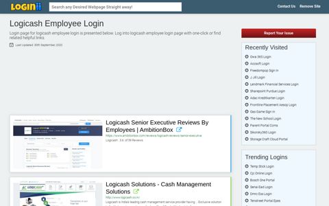 Logicash Employee Login - Loginii.com