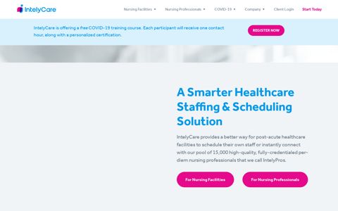 IntelyCare - A Smarter Healthcare Staffing & Scheduling ...