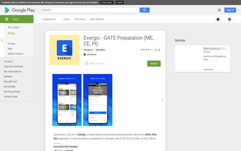 Exergic - GATE Preparation (ME, CE, PI) - Apps on Google Play
