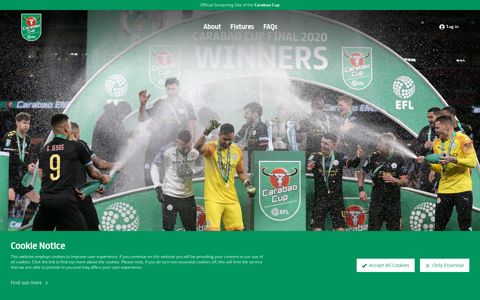 Carabao Cup 2020/21 live streaming