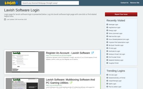 Lavish Software Login - Loginii.com