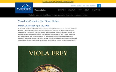Viola Frey Ceramics: The Dinner Plates | Western Gallery
