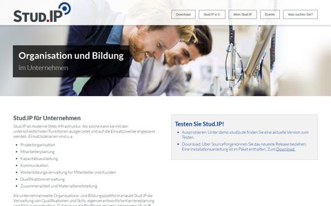 Unternehmen - Stud.IP-Portal