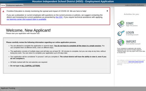Houston Independent School District (HISD) - Employment ...