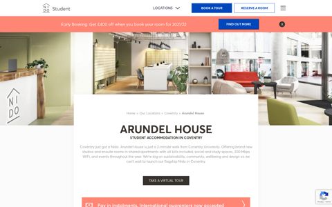 Arundel House | Coventry Student Accommodation | 2020 ...