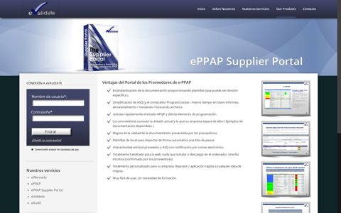 ePPAP Supplier Portal - eValidate