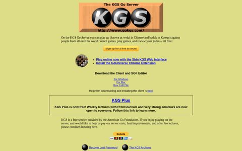 KGS Go Server