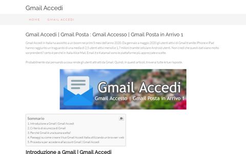 Gmail Accedi | Gmail Posta : Gmail Accesso | Gmail Posta in ...