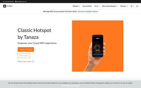 Classic Hotspot by Tanaza | Guest WiFi, Social Login and ...